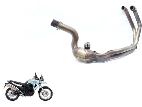 Curva Escapamento Bmw F 650 08-11 C/detalhe