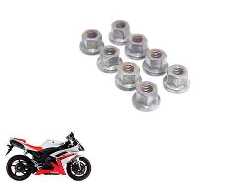 Porca Escap 8mm Yamaha R1 Yzf R1 07-08