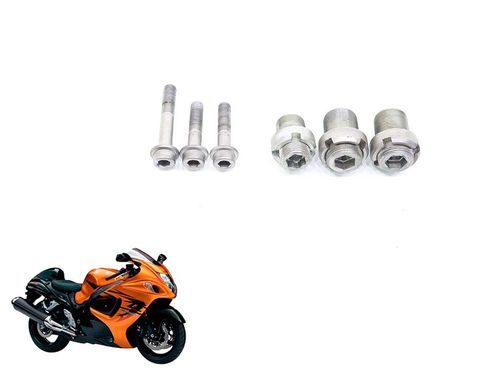 Kit Parafuso Fixação Motor Suzuki Hayabusa 1300 09-17