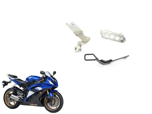 Kit Suporte Fixação Chassi Yamaha Yzf R6 08-1