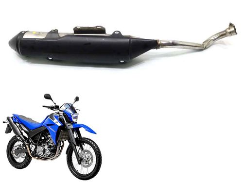 Ponteira  Escapamento Direito Yamaha Xt 660 09-18 C/detalhe