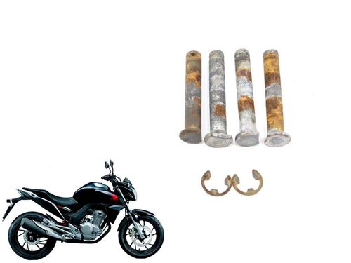 Pino Pedaleira 4 Pçs Honda Cb 250 F Twister 16-2