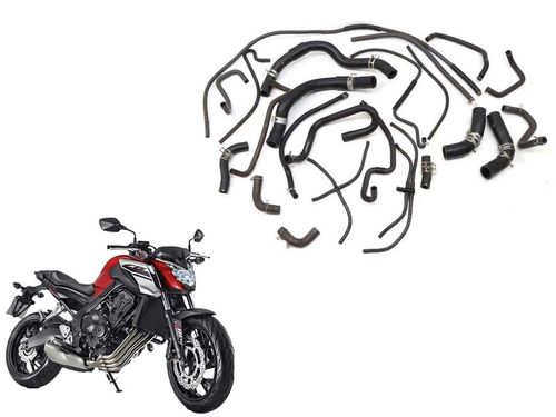 Kit Mangueiras Radiador Honda Cb 650 F Cb650f 18-1