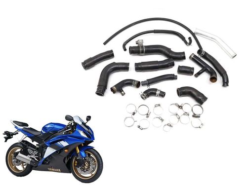 Kit Mangueiras Radiador Yamaha Yzf R6 08-1