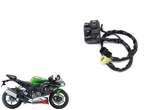 Chave Punho Luz Kawasaki Zx 6 Zx6 22-2