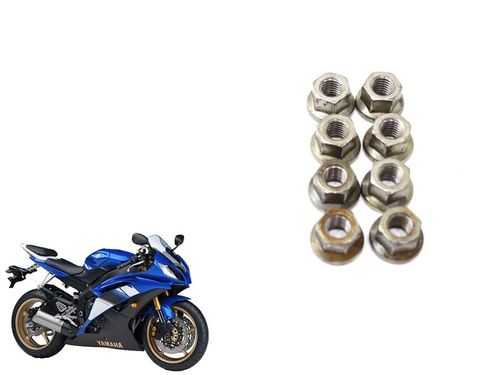 Porca Escap 8mm Yamaha Yzf R6 08-1