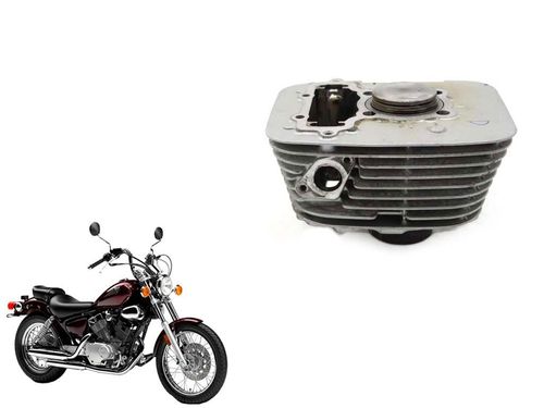 Cilindro Com Pistão Anéis(d) Yamaha Virago 250 95-02 C/detalhe