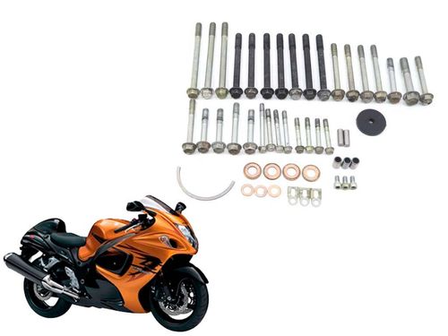 Kit Parafuso Carcaça Motor Suzuki Hayabusa 1300 09-1
