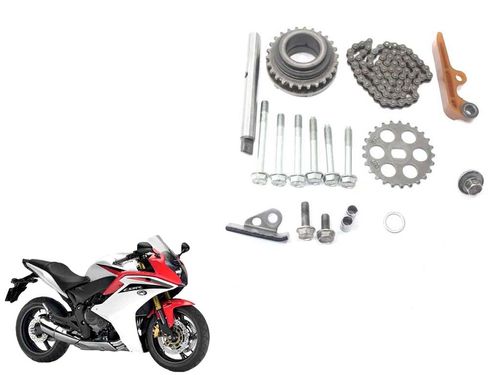 Kit Corrente Bomba Óleo Guia Tensor Honda Cbr 600 F 12-1