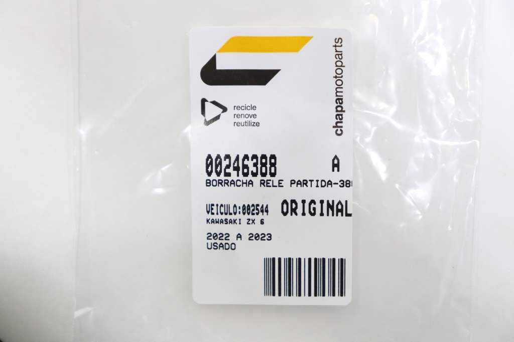Borracha Rele Partida Kawasaki Zx 6 Zx6 22-2 - CompreSuaPeça