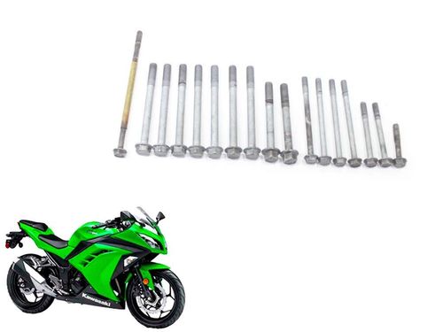 Kit Parafuso Carcaça Motor Kawasaki Ninja 300 13-1