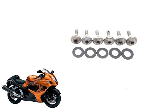 Parafuso Suporte Pedaleiras Suzuki Hayabusa 1300 09-1