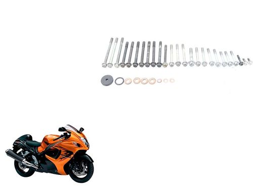 Kit Parafuso Carcaça Motor Suzuki Hayabusa 1300 09-17