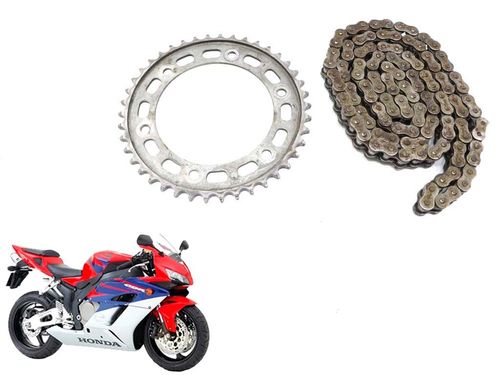 Corrente e Coroa Honda Cbr 1000 Rr 04-0
