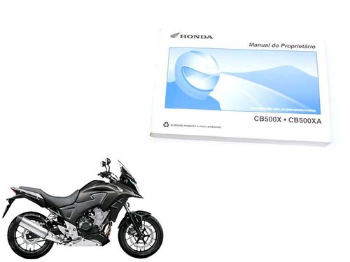Manual Proprietario Honda Cb 500 X 13-15