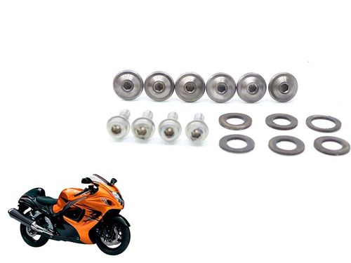 Parafuso Suporte Pedaleiras Suzuki Hayabusa 1300 09-17