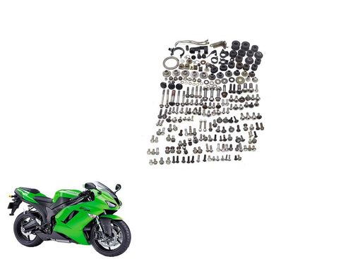 Kit Parafuso Chassis Kawasaki Zx 6 Zx6 07-08