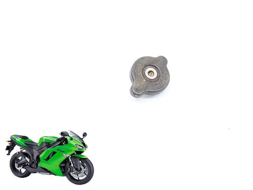 Tampa Radiador Kawasaki Zx 6 Zx6 07-08