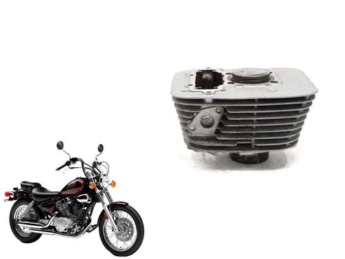 Cilindro Com Pistão Anéis(t) Yamaha Virago 250 95-02 C/detalhe