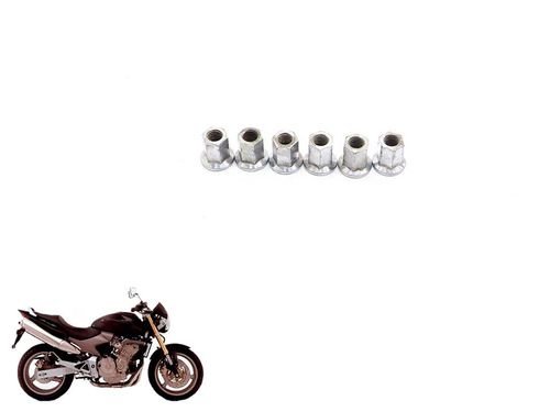 Porca Escap 6mm Honda Hornet 600 Hornet600 04-07