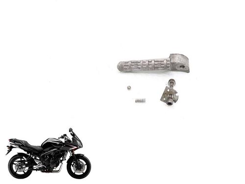 Pedaleira Traseira Direita Yamaha Fazer 600 05-09