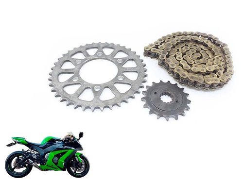 Kit Relação Com Retentor Kawasaki Zx10 11-15