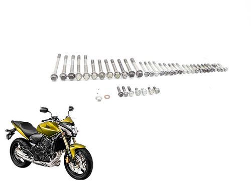 Kit Parafuso Carcaça Motor Honda Hornet 600 08-14