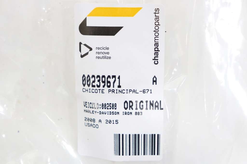 Chicote Principal Harley-davidson Iron 883 Hdv883 08-1 - CompreSuaPeça