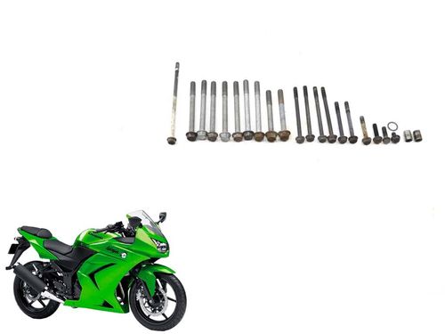 Kit Parafuso Carcaça Motor Kawasaki Ninja 250 R 08-1