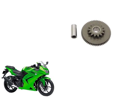 Engrenagem Redução Partida Kawasaki Ninja 250 R 08-1