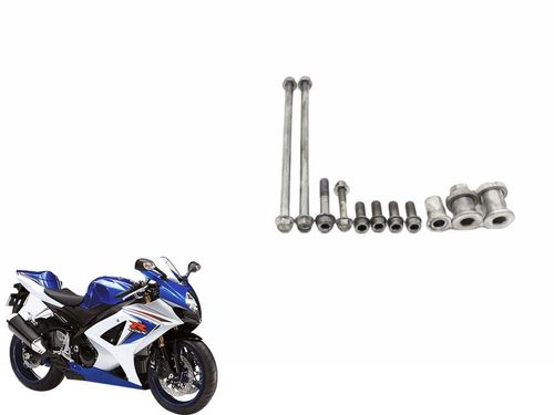 Kit Parafuso Fixação Motor Suzuki Gsxr Srad 1000 08-10 Usad