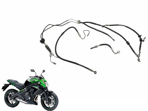 Kit Cano/mangueiras do Abs Kawasaki Er-6n 13-17 Usad