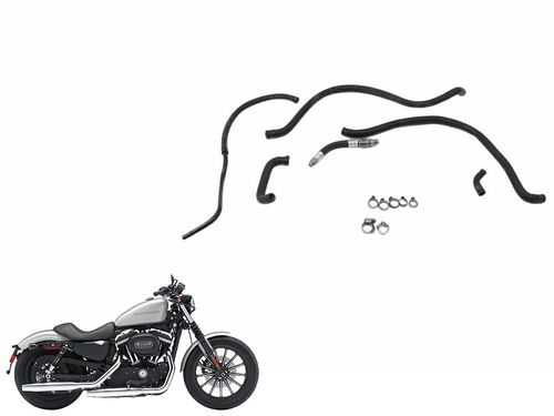 Kit Mangueira Suspiro Harley-davidson Iron 883 08-15 Usad