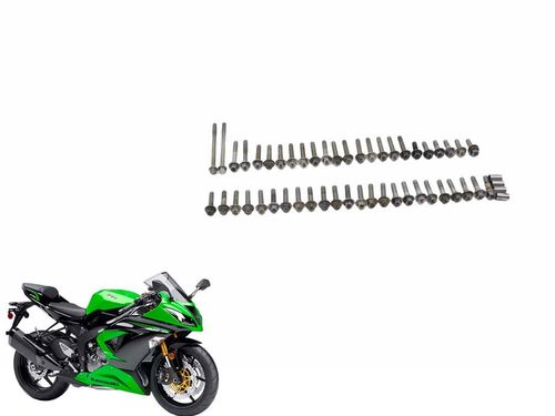 Kit Parafusos Tampas Kawasaki Zx 636 13-16 Usad