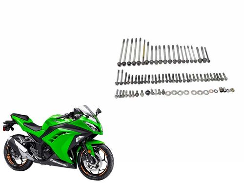 Kit Parafuso Carcaça Kawasaki Ninja 300 16-17 Usad