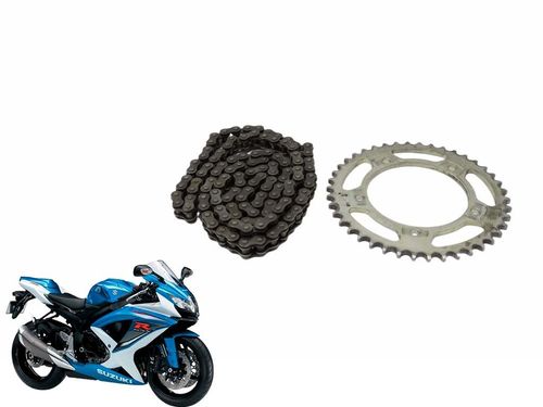 Coroa e Corrente Suzuki Gsxr 750 Srad Srad 750 11-1