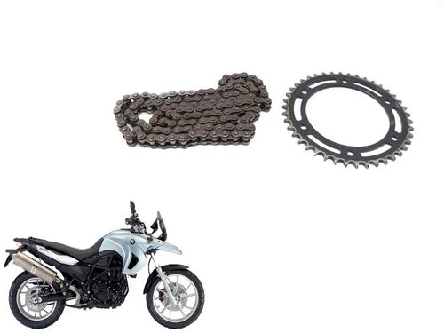 Corrente e Coroa Bmw F 650 (800cc)  08-1