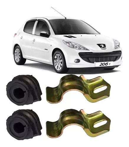 2X KIT REPARO BARRA DIANTEIRA Ø20mm Peugeot 206 SW 05/