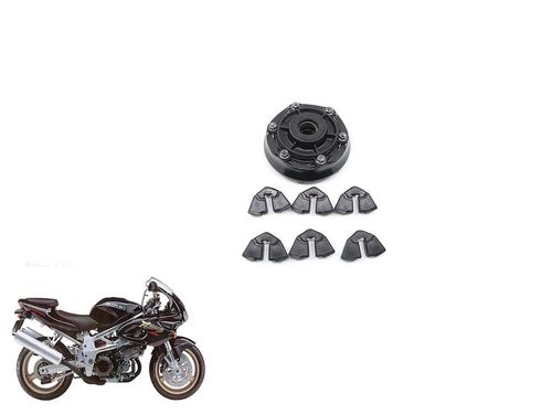 Flange Suporte Coroa Suzuki Tl 1000 S Tl1000s 97-01