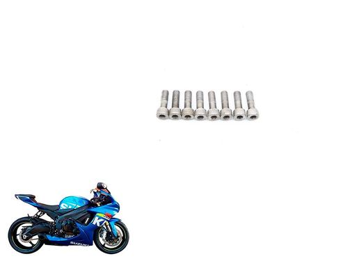 Parafuso Escape 8mm Suzuki Gsxr 750 Srad Srad 750 11-16