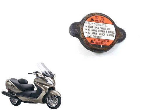 Tampa Radiador Suzuki Burgman 650 07-15