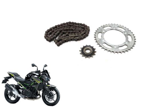 Kit Relação Com Retentor Kawasaki Z 400 Z400 20-2