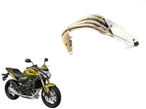 Curva Escapamento Full Honda Hornet 600 08-14 C/detalhe