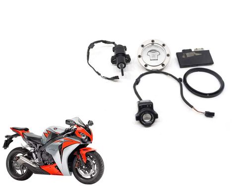 Kit Chave Ignição Honda Cbr 1000 Rr 07-1