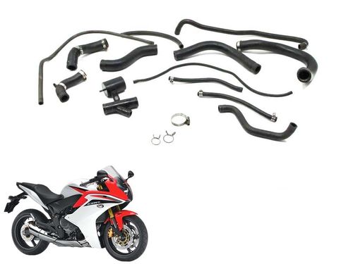 Kit Mangueiras Radiador 000123 Cbr 600 F Cbr600f 12-1