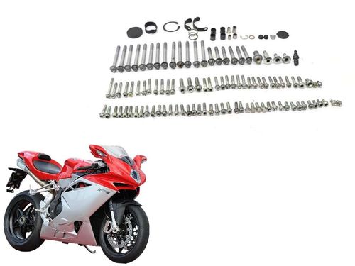 Kit Parafuso Carcaça Motor Mv Agusta F4 1000 14-1