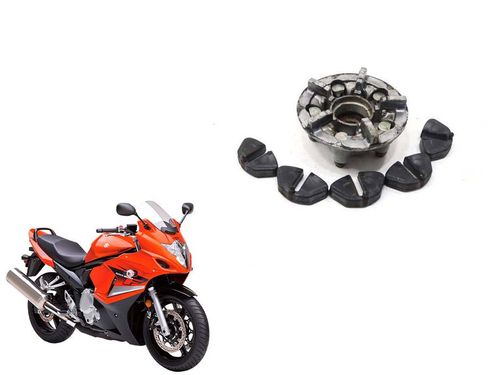 Suporte Flange Coroa Suzuki Gsx 650 F Gsx650f 09-1