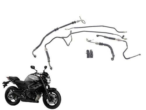 Kit Cano/mangueiras do Abs Yamaha Xj6 13-1