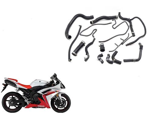 Kit Mangueiras Radiador Yamaha R1 /yzf R1 Yzf R1 07-0