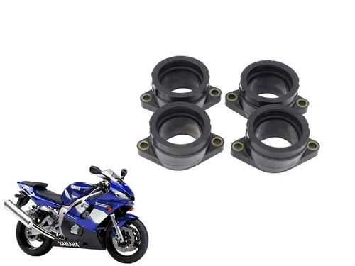 Kit Coletor Admissão Yamaha R6 Yzf R6/r 6 98-0